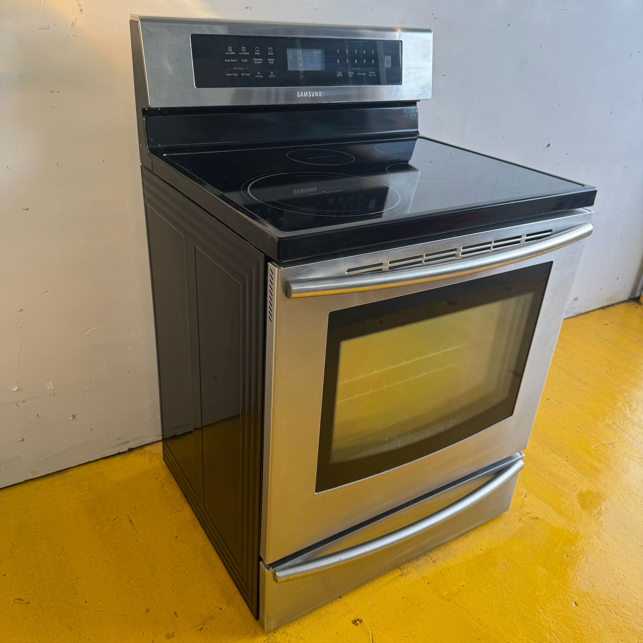 Samsung Induction Stainless Steel Electric Stove Samsung Induction Stainless Steel Electric Stove
